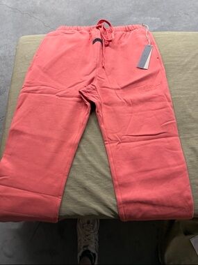 ESSENTIALS Coral Men's Sweatpants with Drawstring Waist size XL